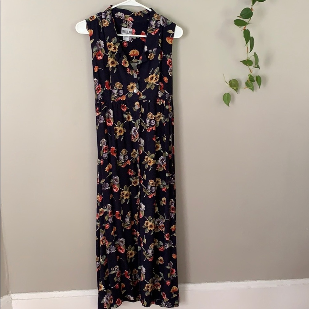vintage floral dress